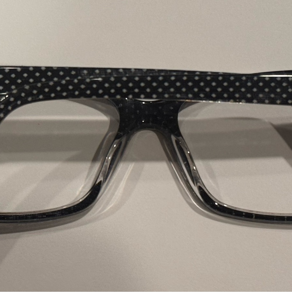 Originale LUCKY BRAND VLBD236 DENIM PRINT Eyeglasses Pre-owned Plastic 55-14-140 - Picture 5 of 5